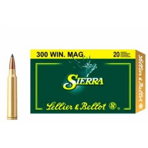 Sellier and Bellot 300WinMag 200gr SBT